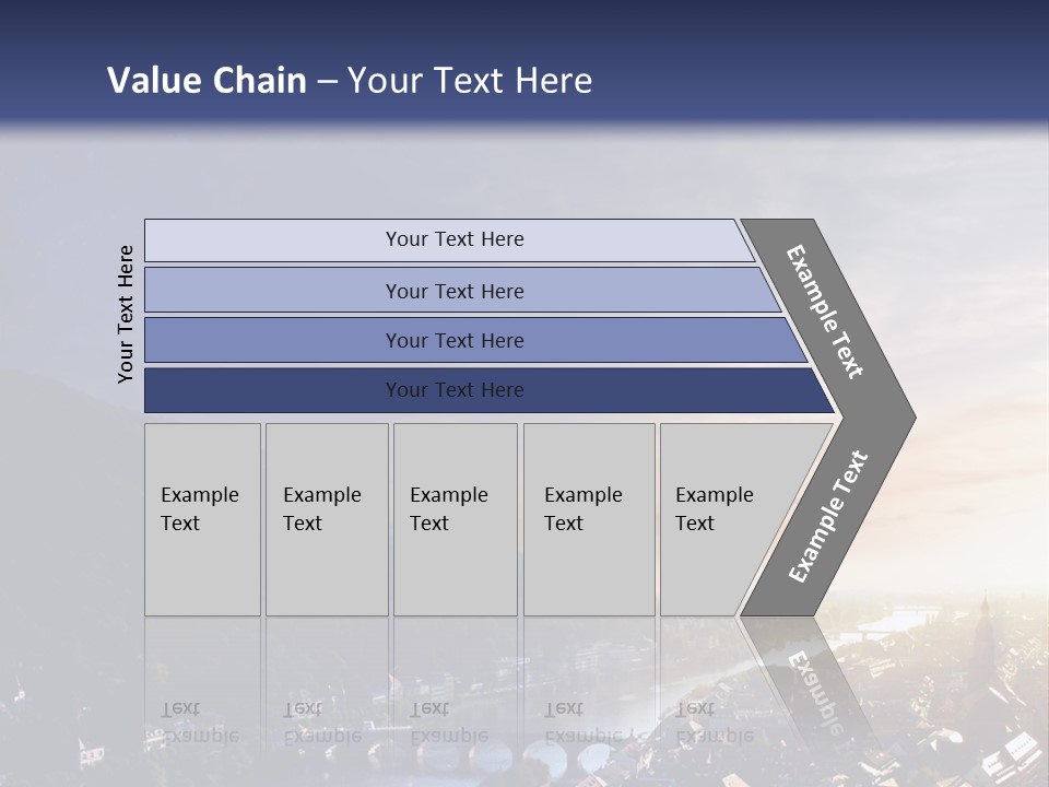 Tower Cathedral Hill PowerPoint Template