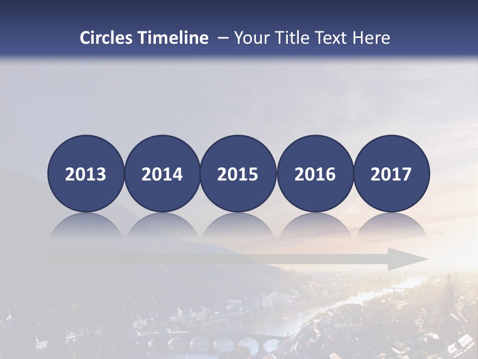 Tower Cathedral Hill PowerPoint Template