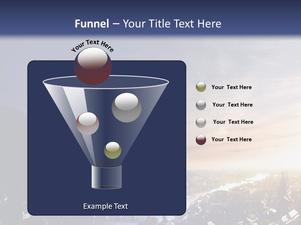 Tower Cathedral Hill PowerPoint Template