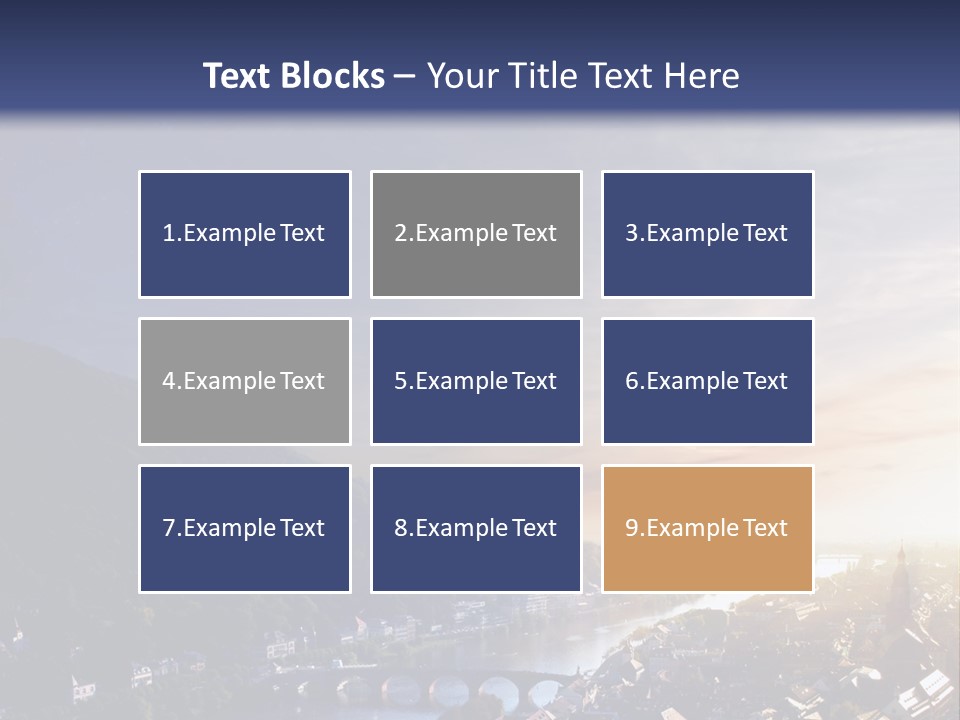 Tower Cathedral Hill PowerPoint Template