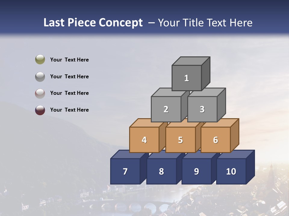 Tower Cathedral Hill PowerPoint Template