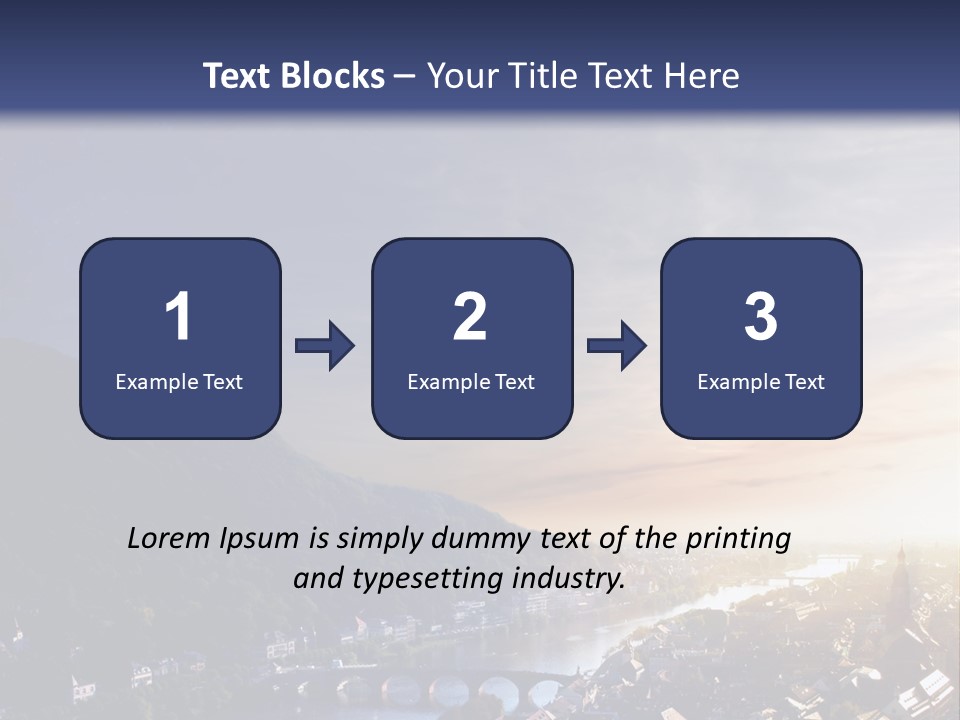 Tower Cathedral Hill PowerPoint Template