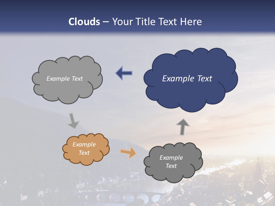 Tower Cathedral Hill PowerPoint Template