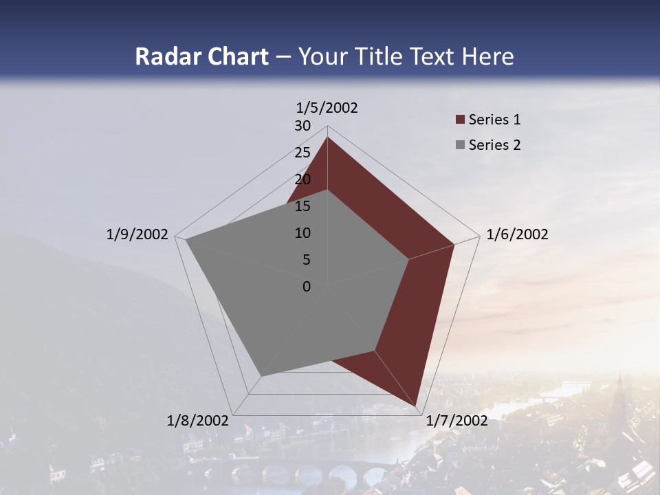 Tower Cathedral Hill PowerPoint Template