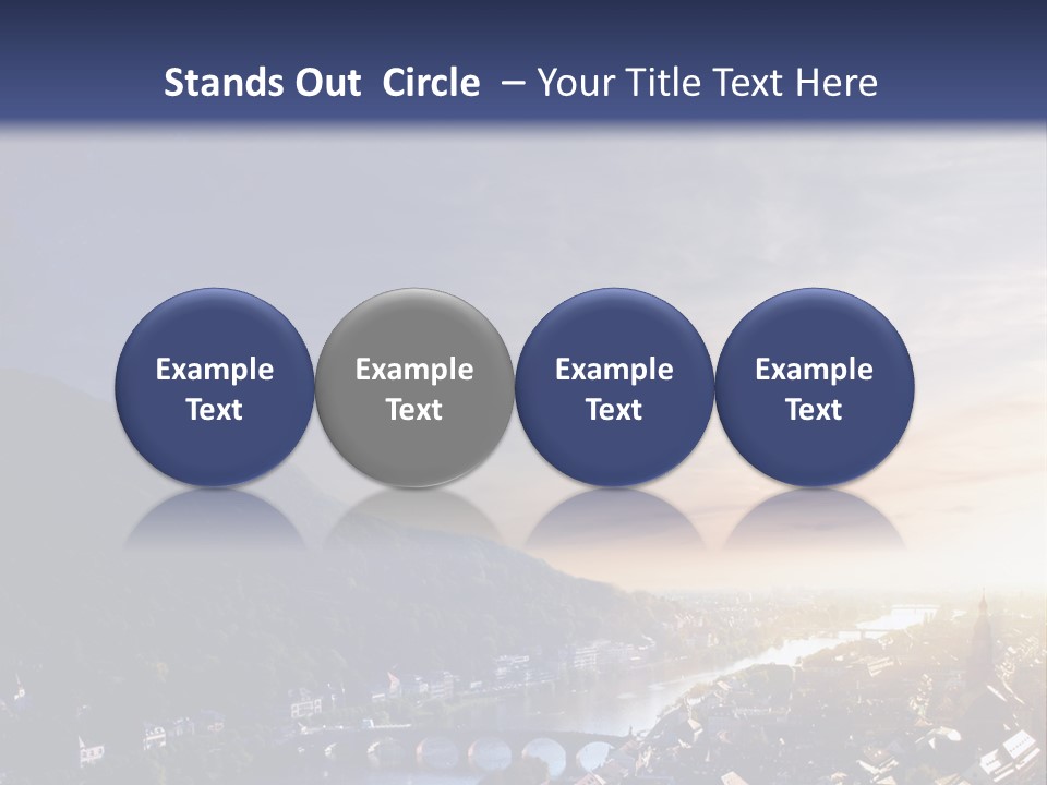 Tower Cathedral Hill PowerPoint Template