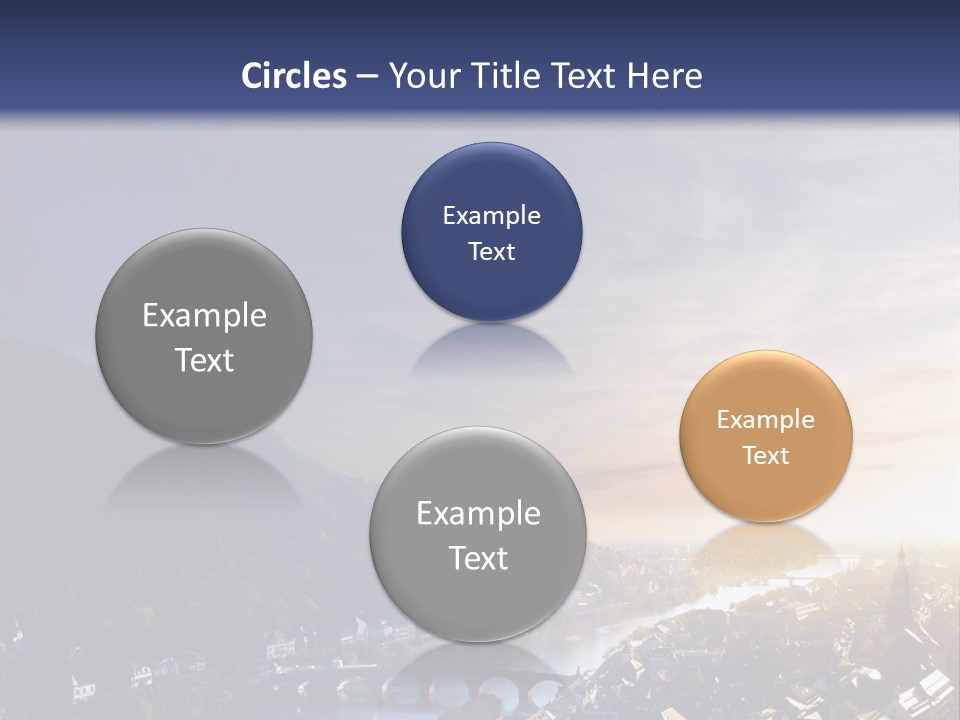 Tower Cathedral Hill PowerPoint Template