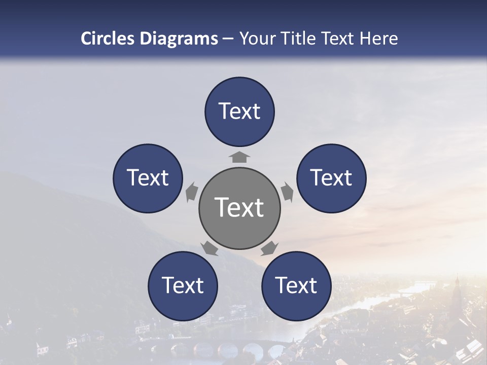 Tower Cathedral Hill PowerPoint Template