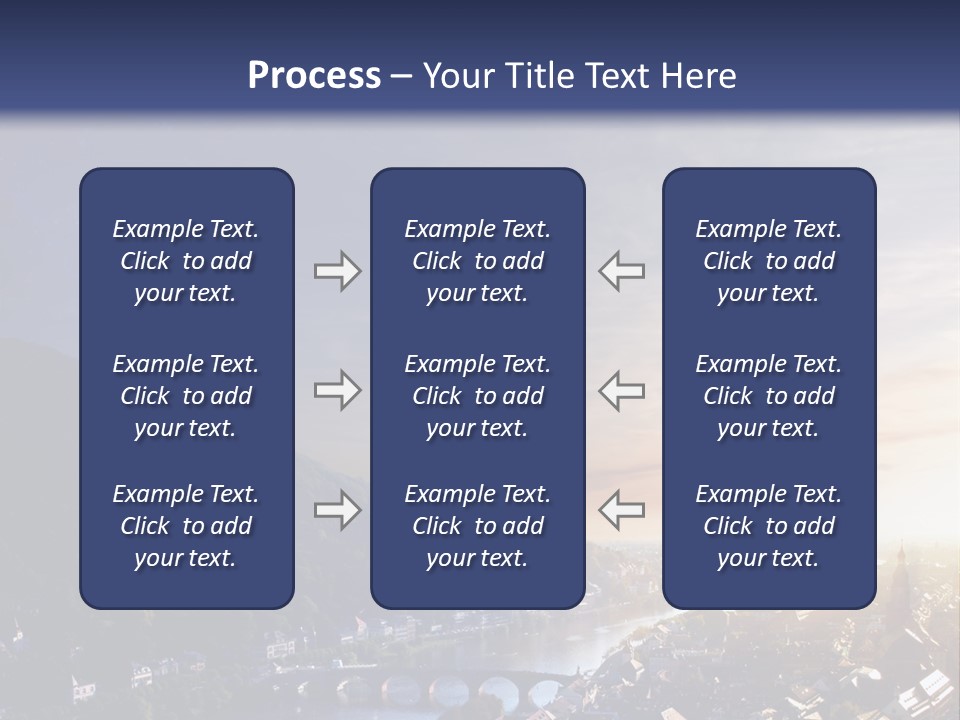 Tower Cathedral Hill PowerPoint Template