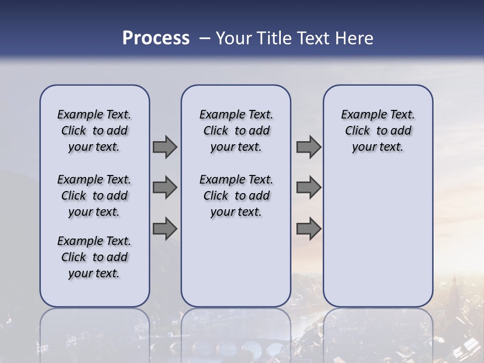 Tower Cathedral Hill PowerPoint Template