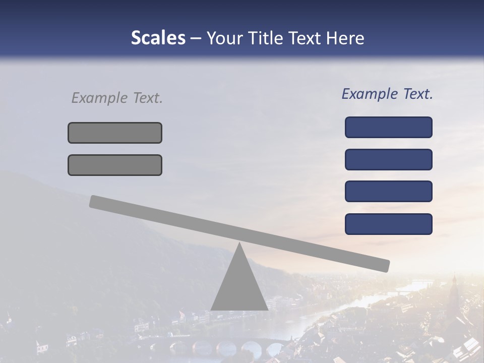 Tower Cathedral Hill PowerPoint Template