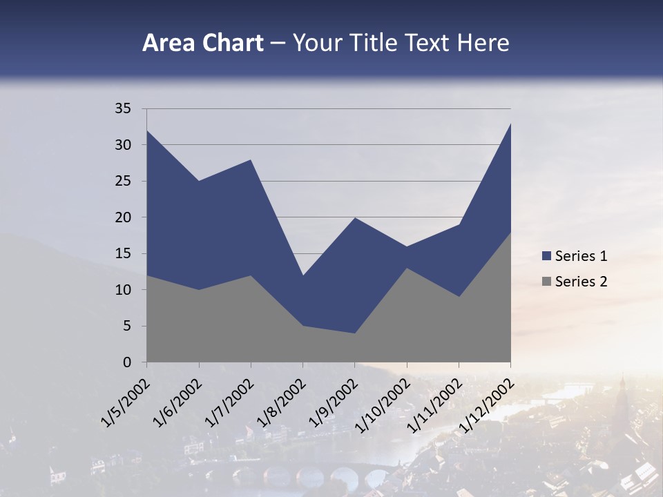 Tower Cathedral Hill PowerPoint Template