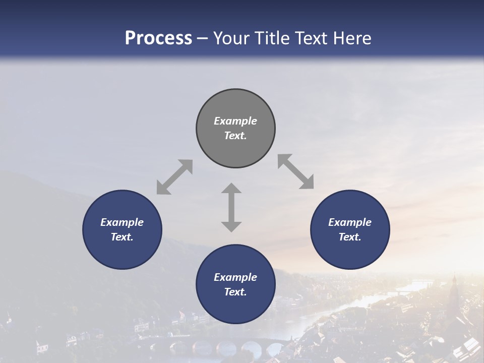 Tower Cathedral Hill PowerPoint Template