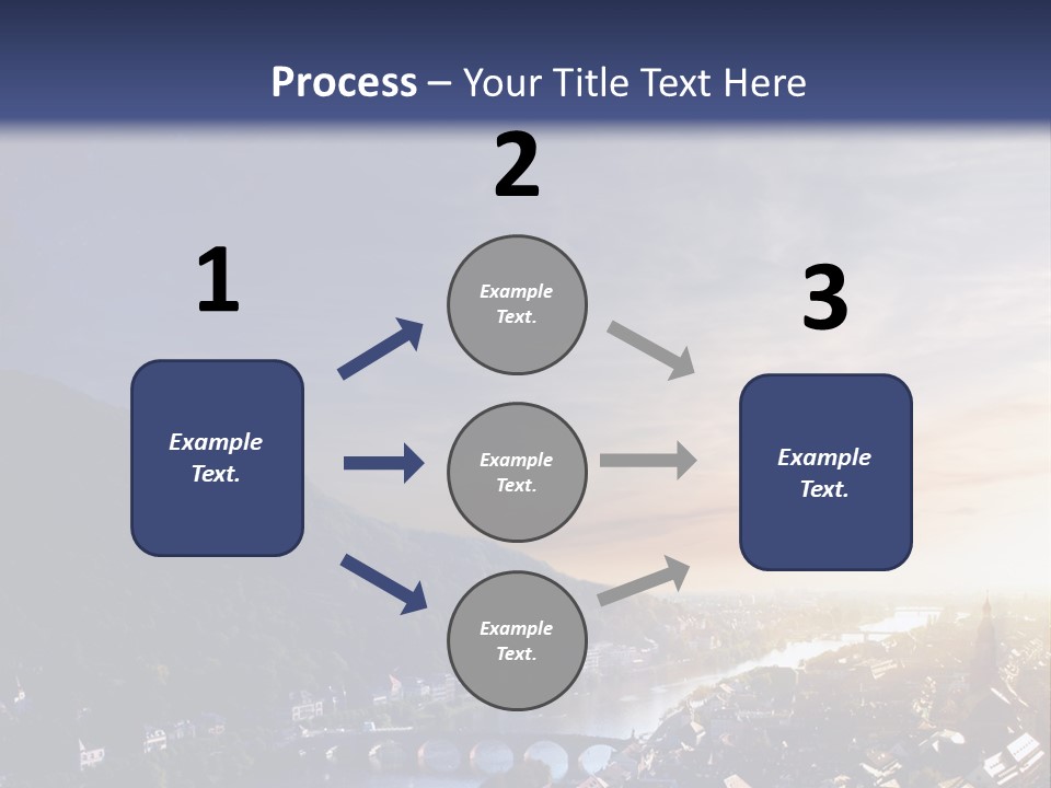 Tower Cathedral Hill PowerPoint Template
