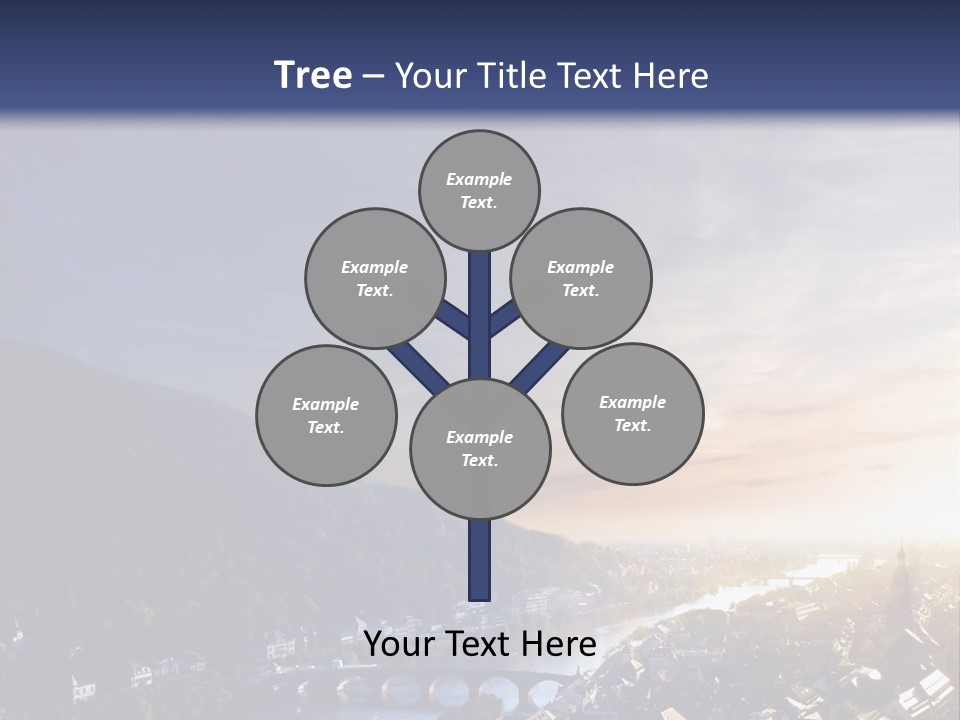 Tower Cathedral Hill PowerPoint Template
