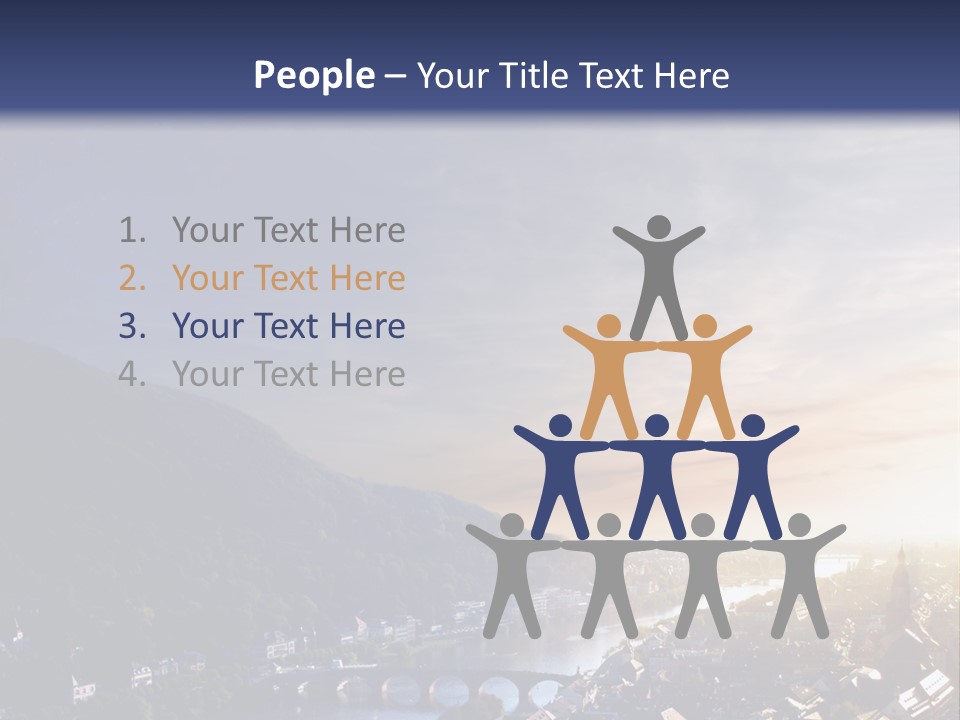 Tower Cathedral Hill PowerPoint Template