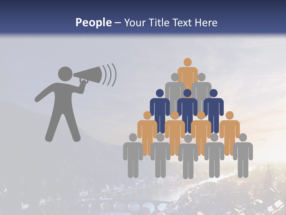 Tower Cathedral Hill PowerPoint Template