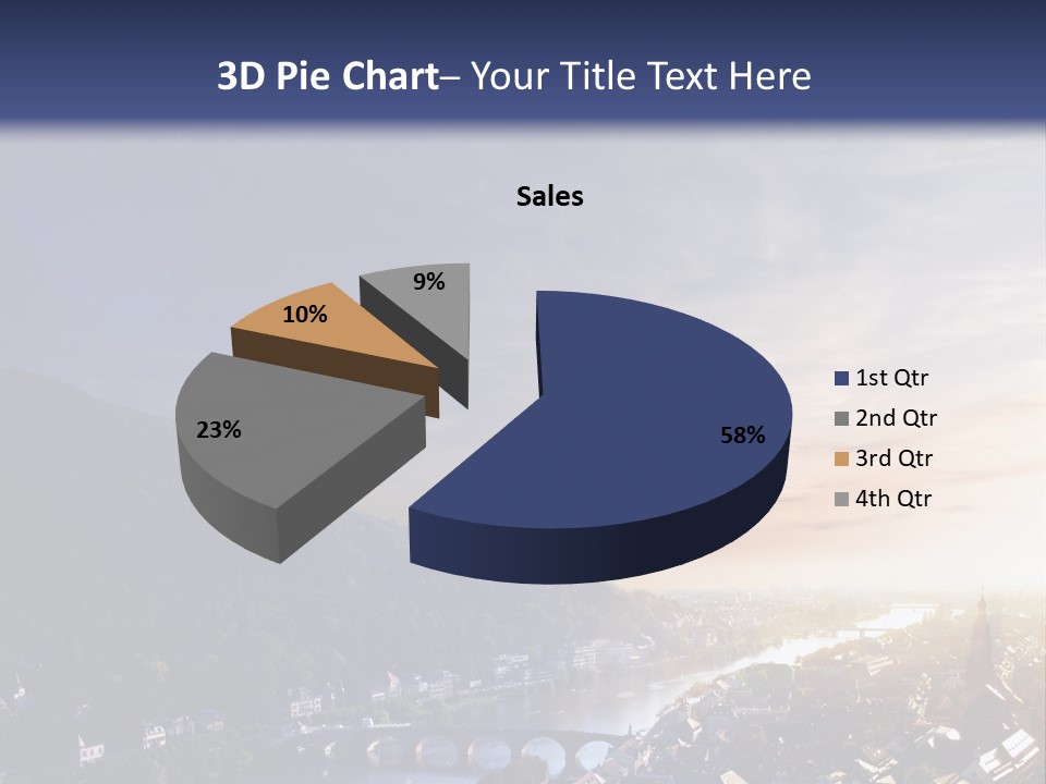 Tower Cathedral Hill PowerPoint Template