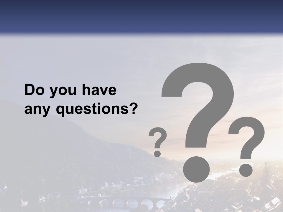 Tower Cathedral Hill PowerPoint Template