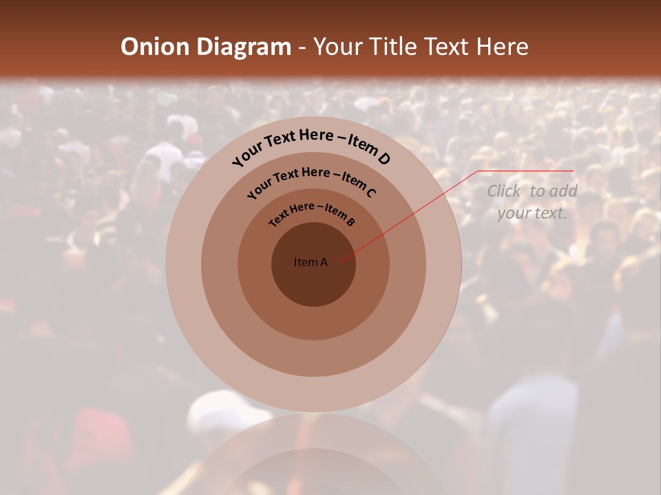 Day Crowd Lifestyle PowerPoint Template