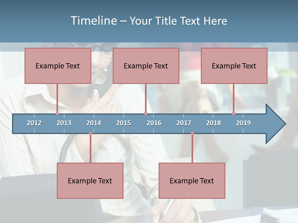 Chat Woman Female PowerPoint Template