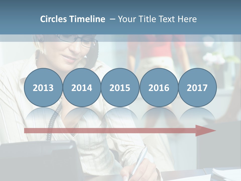 Chat Woman Female PowerPoint Template