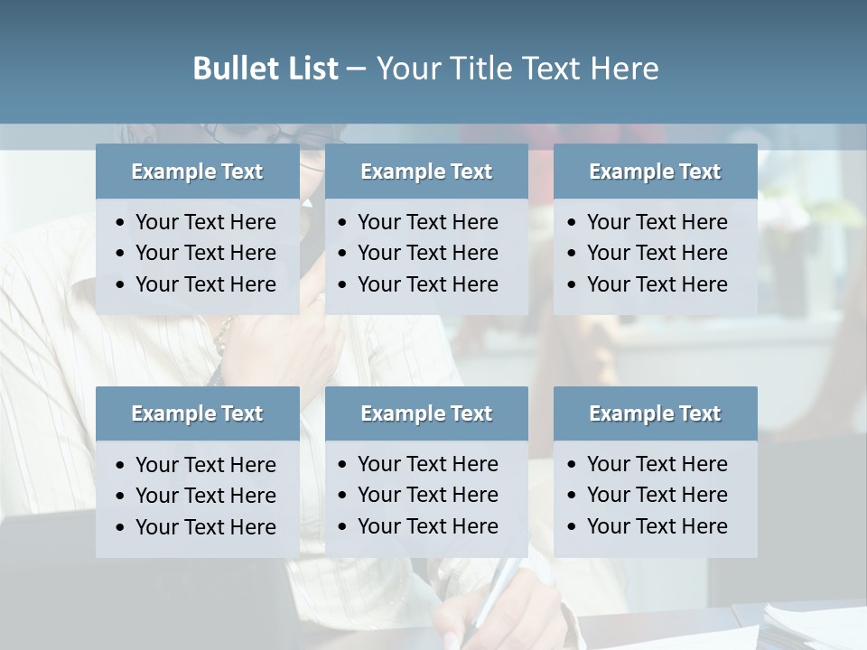 Chat Woman Female PowerPoint Template