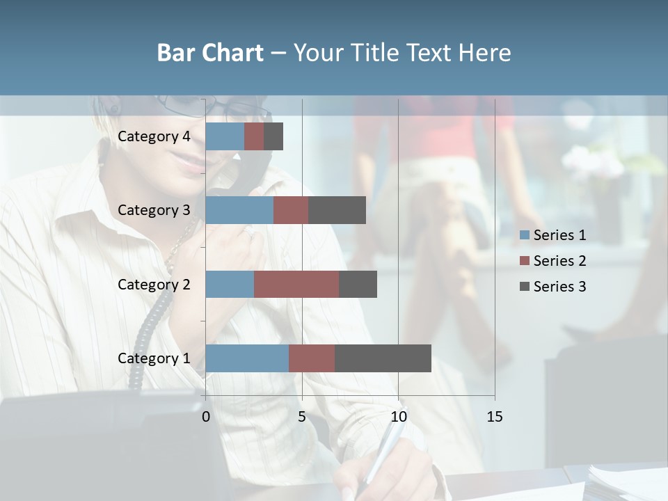 Chat Woman Female PowerPoint Template