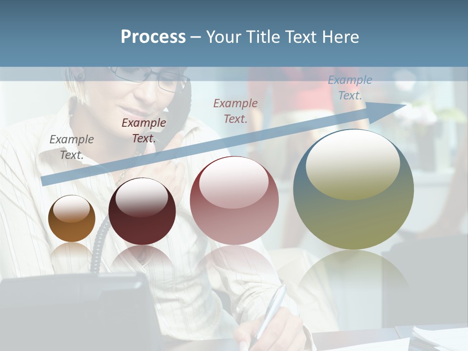 Chat Woman Female PowerPoint Template