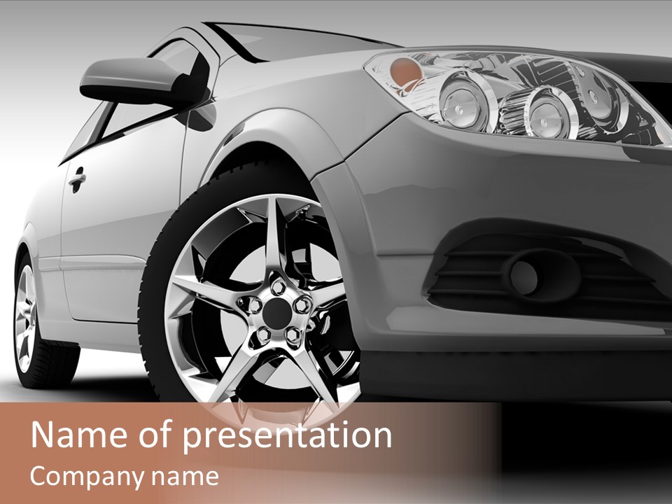 Chrome Race Elegant PowerPoint Template