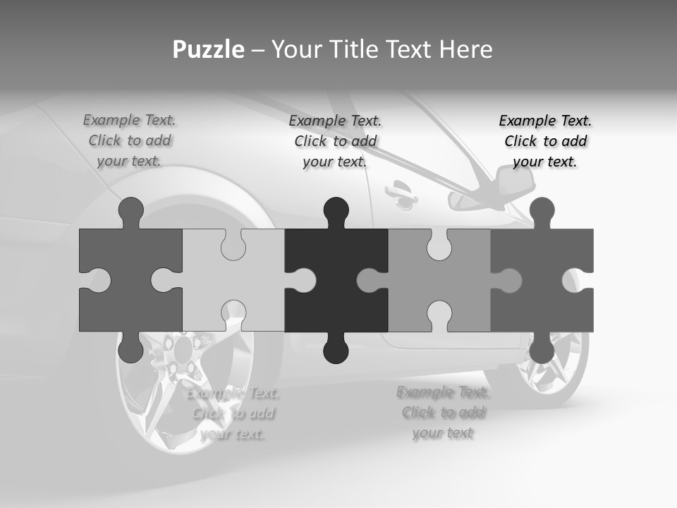 Drive Shine Sport PowerPoint Template