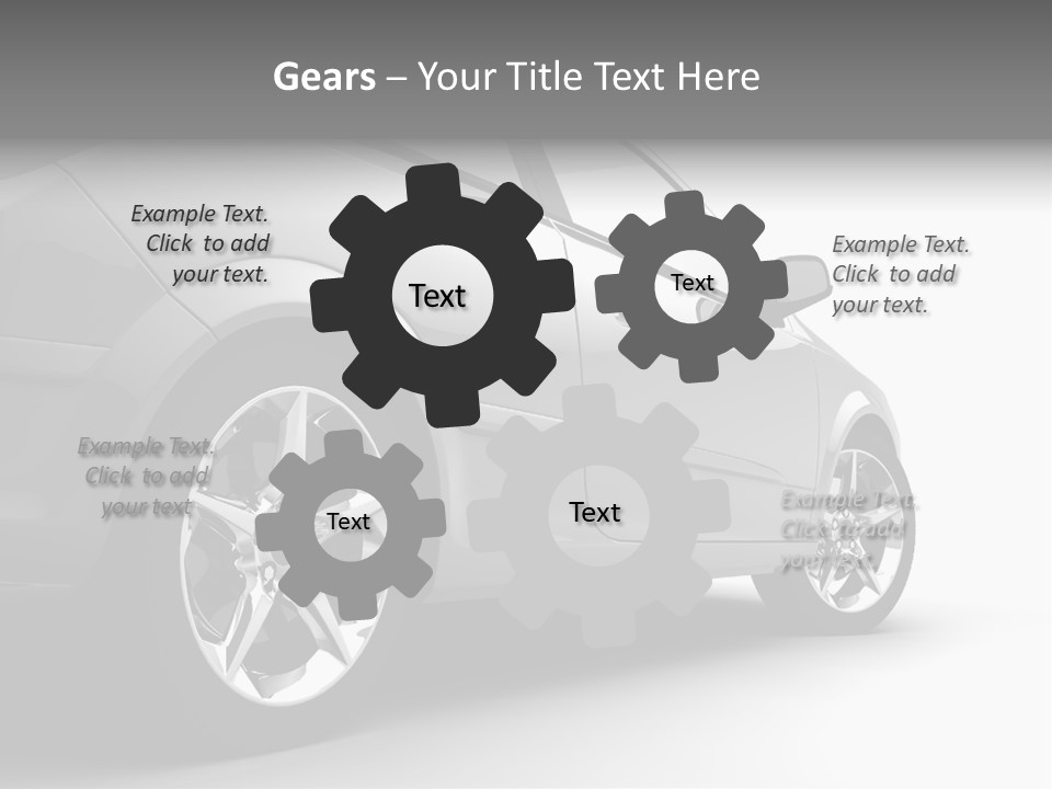 Drive Shine Sport PowerPoint Template
