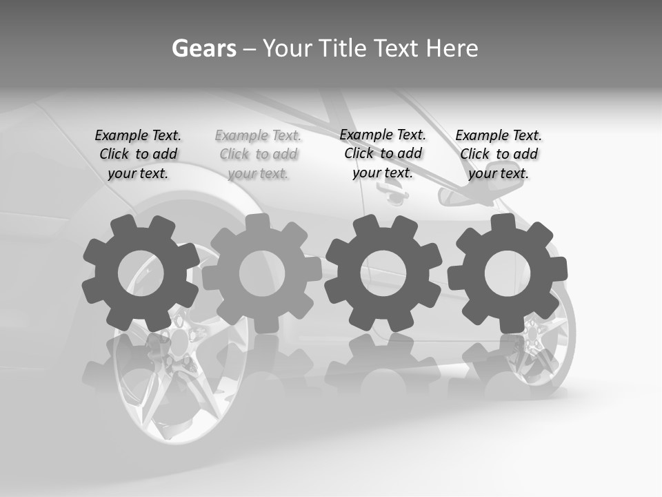 Drive Shine Sport PowerPoint Template