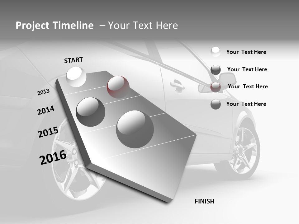 Drive Shine Sport PowerPoint Template