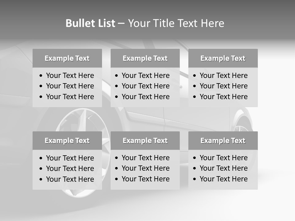 Drive Shine Sport PowerPoint Template