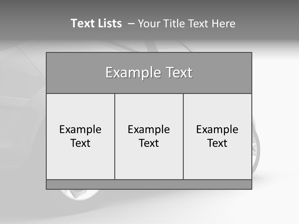 Drive Shine Sport PowerPoint Template