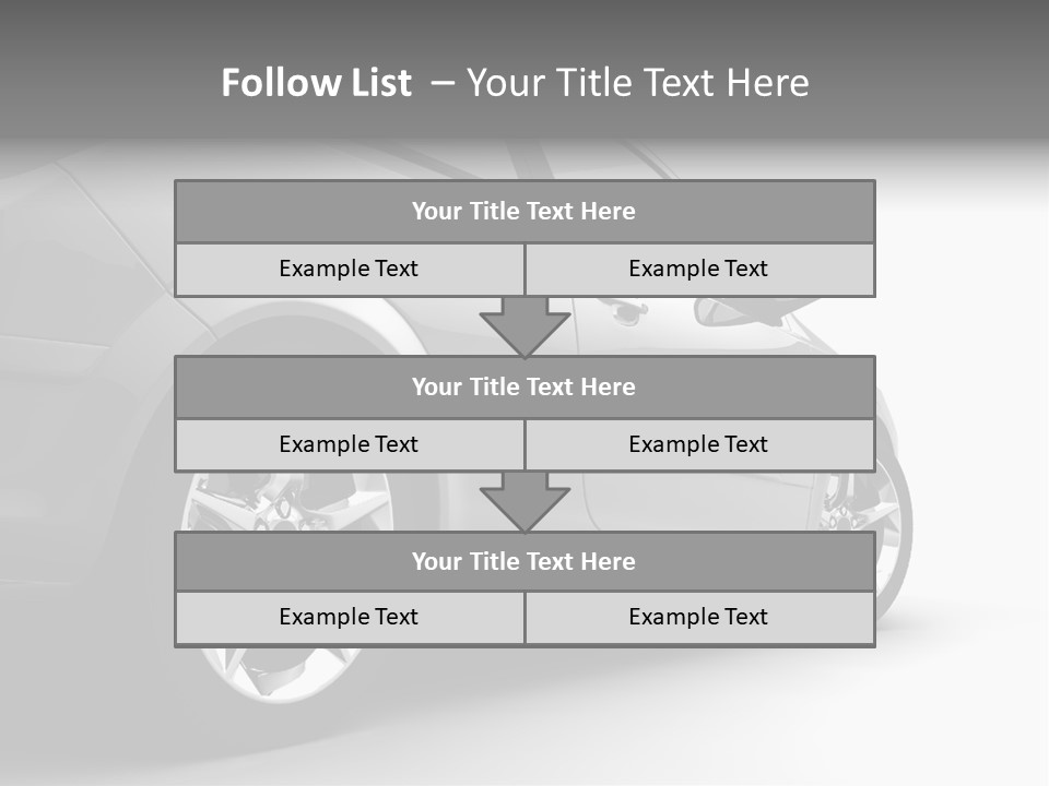 Drive Shine Sport PowerPoint Template