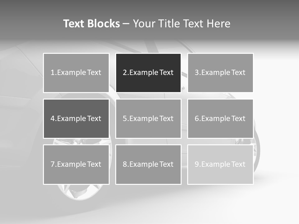 Drive Shine Sport PowerPoint Template
