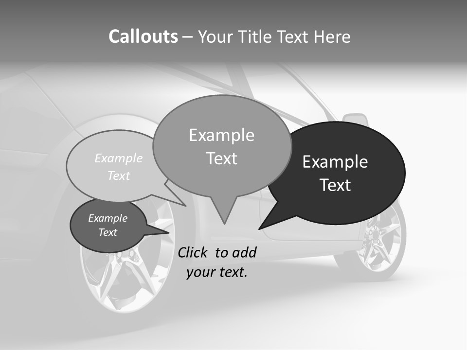 Drive Shine Sport PowerPoint Template