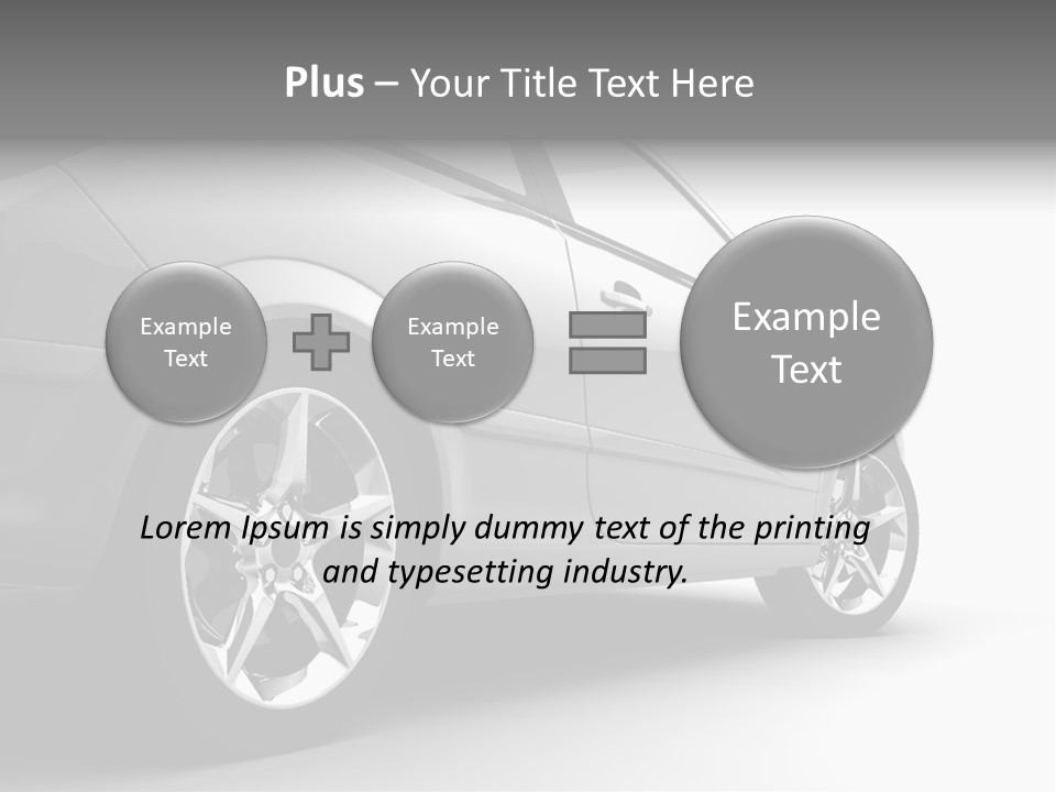 Drive Shine Sport PowerPoint Template