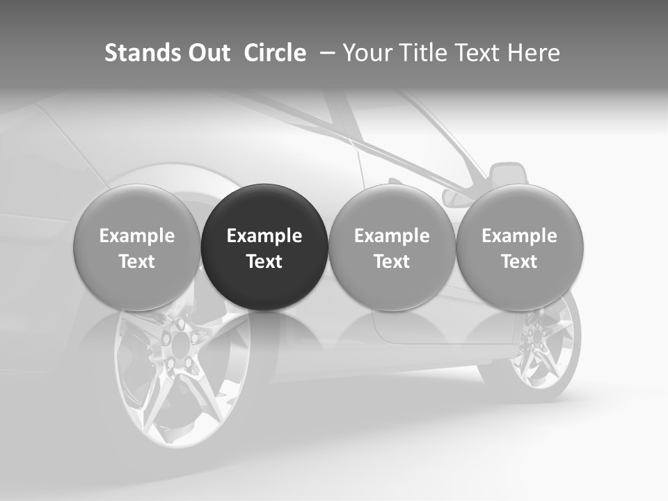 Drive Shine Sport PowerPoint Template