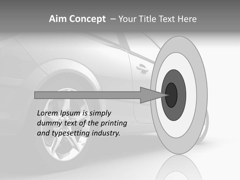 Drive Shine Sport PowerPoint Template