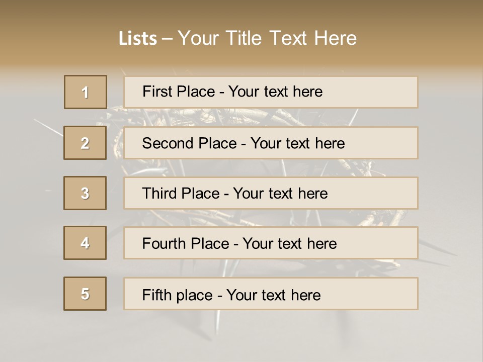 Good Religious Lord PowerPoint Template
