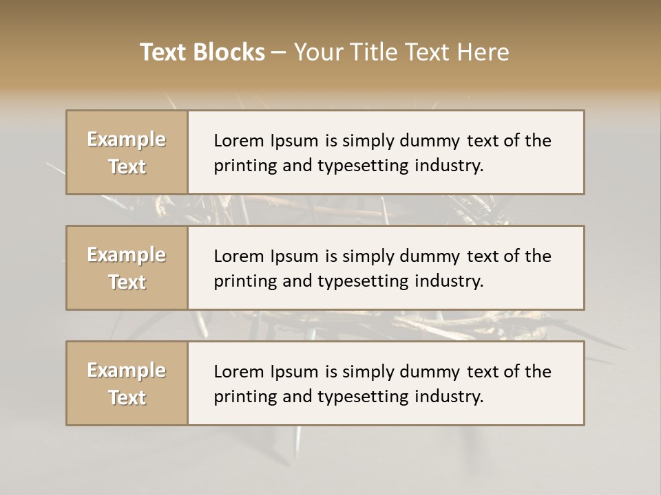 Good Religious Lord PowerPoint Template