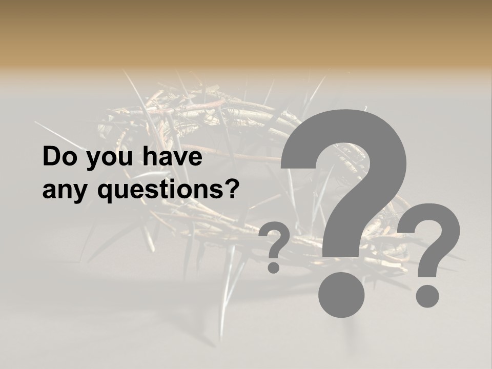 Good Religious Lord PowerPoint Template