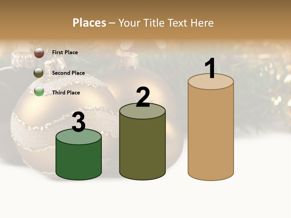 Vertical Celebration Bulb PowerPoint Template