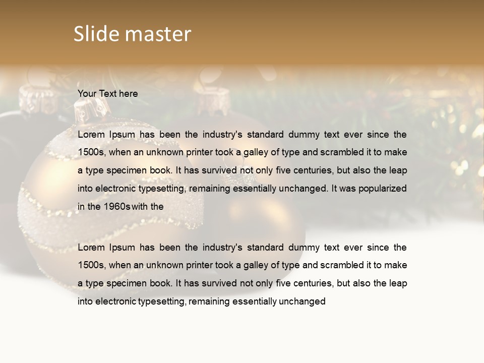 Vertical Celebration Bulb PowerPoint Template