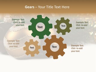 Vertical Celebration Bulb PowerPoint Template