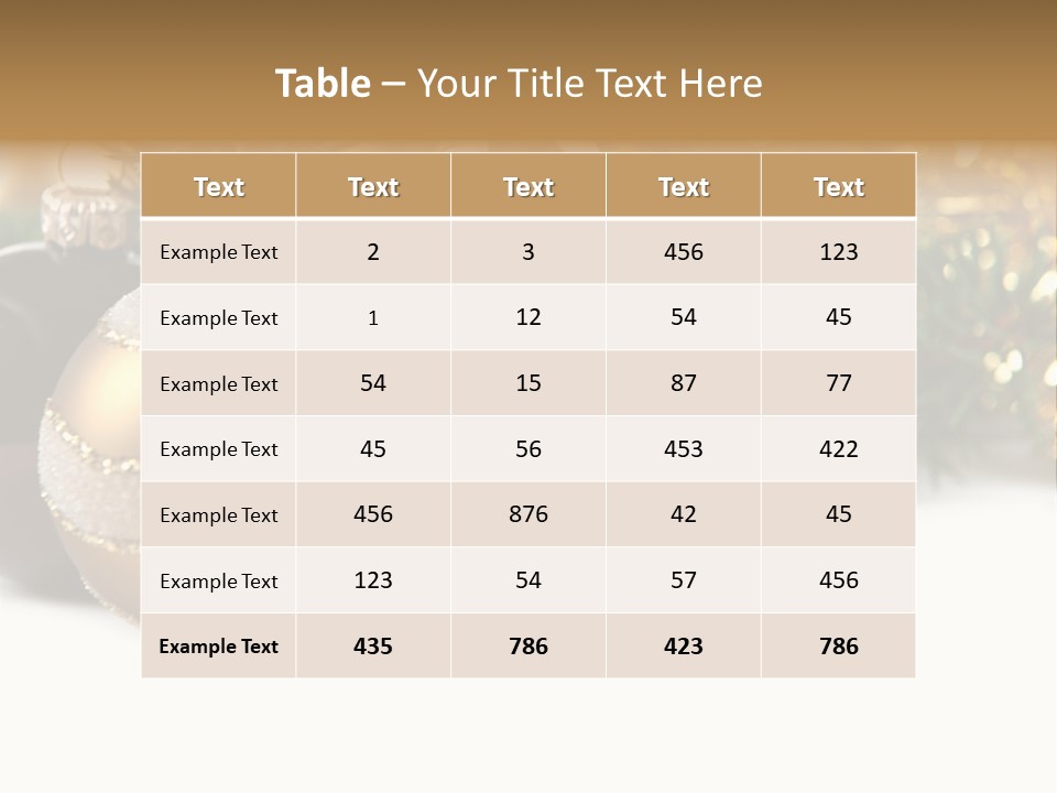 Vertical Celebration Bulb PowerPoint Template