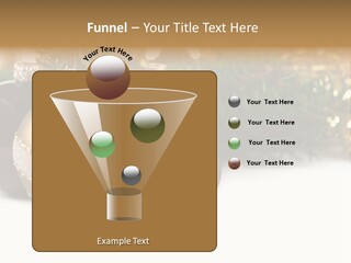 Vertical Celebration Bulb PowerPoint Template