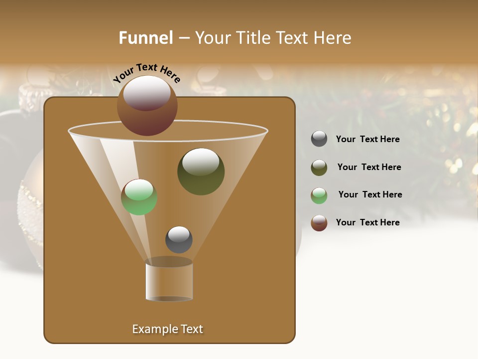 Vertical Celebration Bulb PowerPoint Template